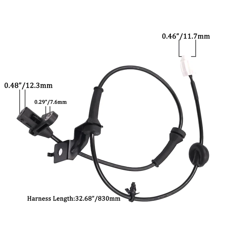 

2PCS ABS Wheel Speed Sensor Front LH RH 56220-M68K10 56210-M68K10 For Nissan Pixel Pix For SUZUKI Alto A-STAR 1.0