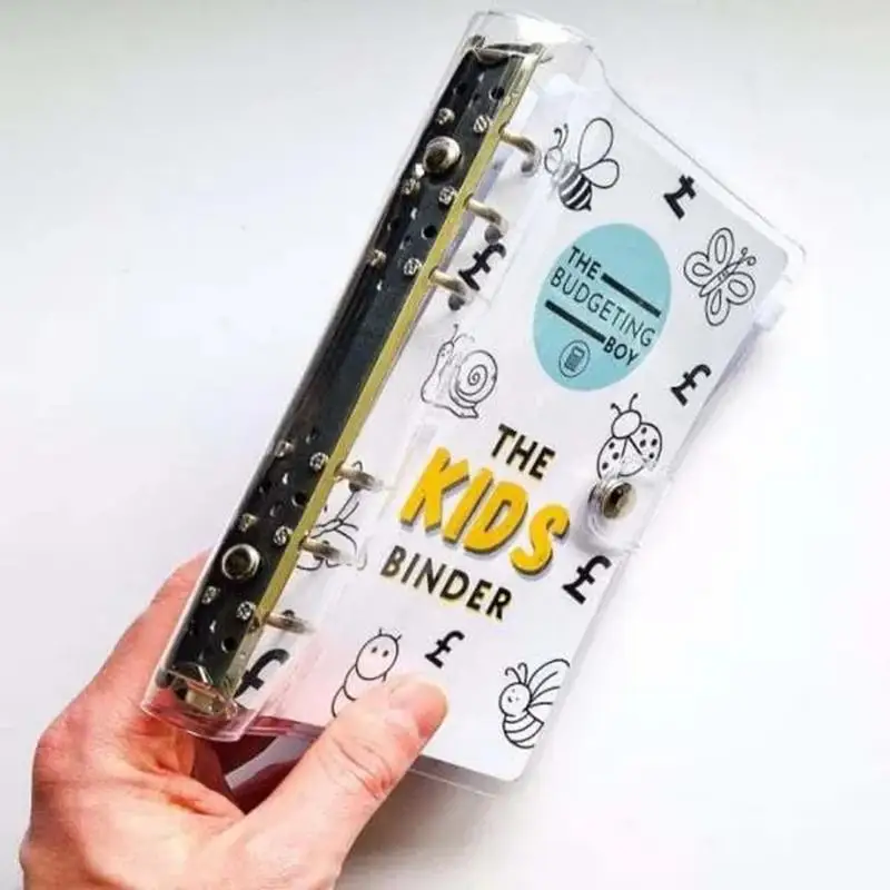 Бюджетная книга с животным узором, папка для экономии, бюджетный лист расходов, бюджетная книга, A6, конверт, папка для вызова для составления бюджета