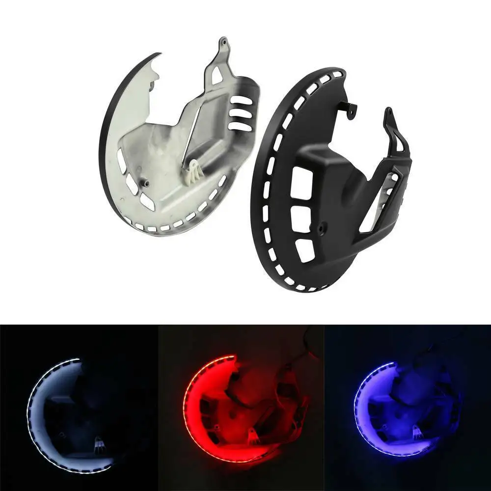 

Motorcycle Matte black Brake Rotor Covers LED Ring Of Fire For Honda Goldwing 1800 GL1800 2001-2017 F6B 2013-2017 2014 2015 2016