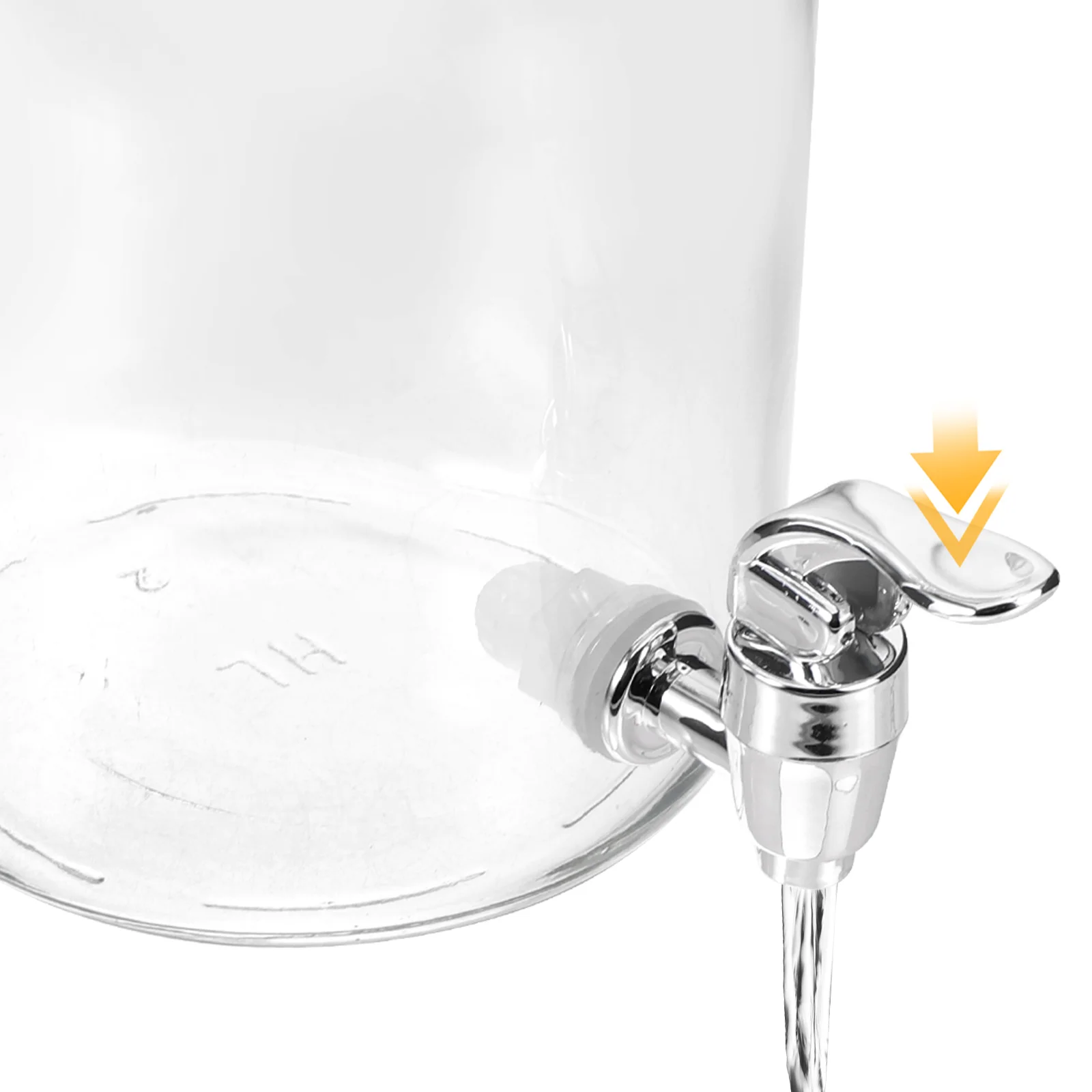 

Beverage Dispenser Glass Wine Storage Jar Practical Design Keeps Drinks Fresh Longer Drink Dispenser Cold Brew Pitcher