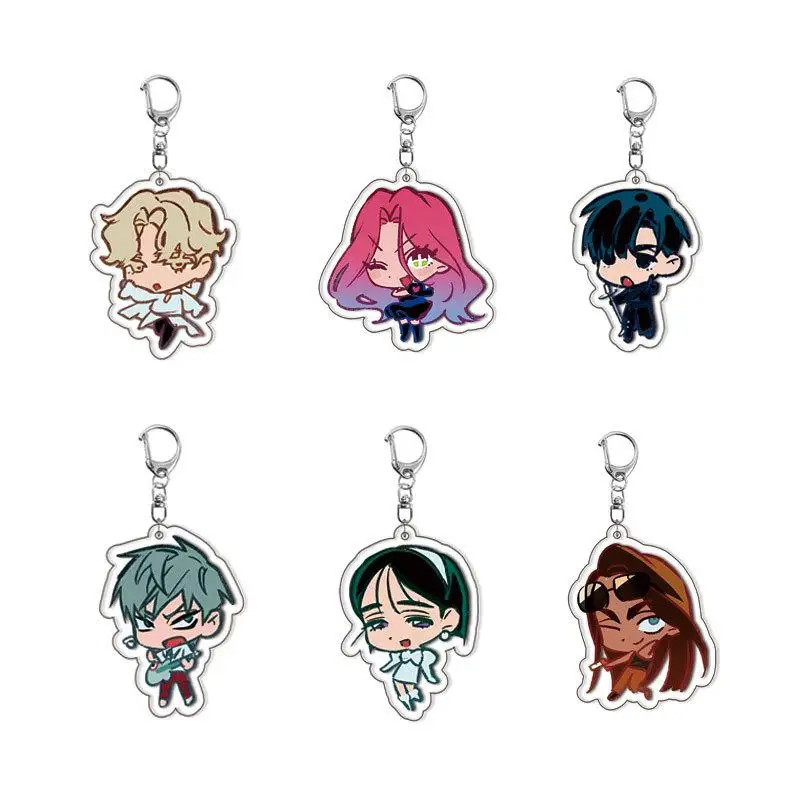 

Новая игра Alien Stage Roommates Chibis, брелок для ключей, аксессуары, сумка Luka Ivan Till Mizi Hyuna Sua, брелоки, ювелирные изделия для женщин и мужчин, подарок