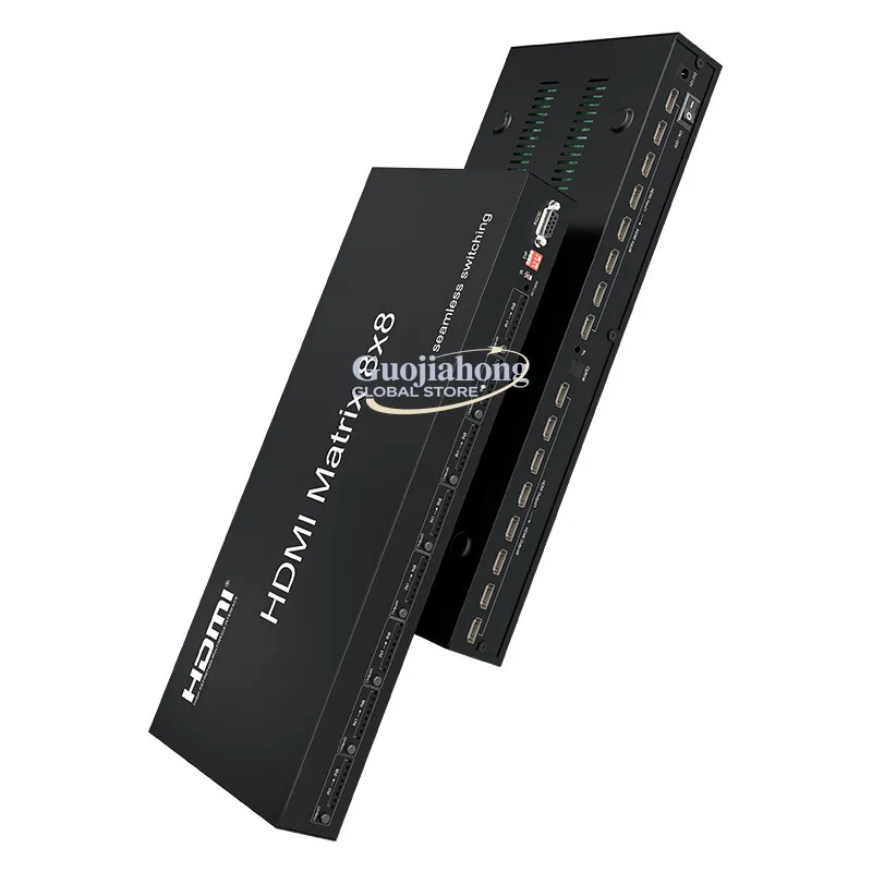 Seamless Matrix 8 × 8   Matrix high definition eight in eight out switching/distribution with audio standalone RS232