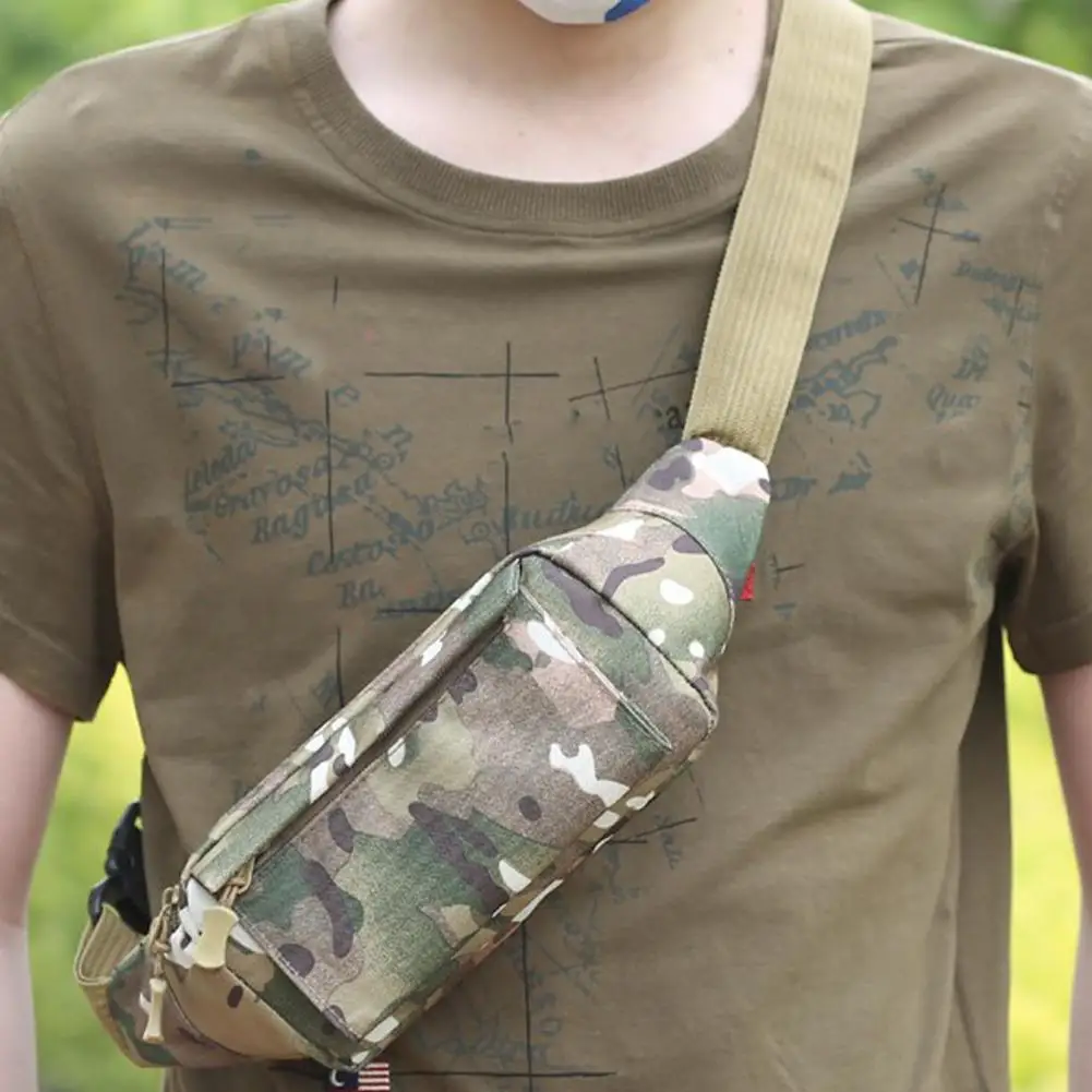 Unisex Waist Fanny Bag Chest Bag Men Breast Package Waterproof Outdoor Sports Bag Waist Bag Fanny Pouch Crossbody Banana Bag