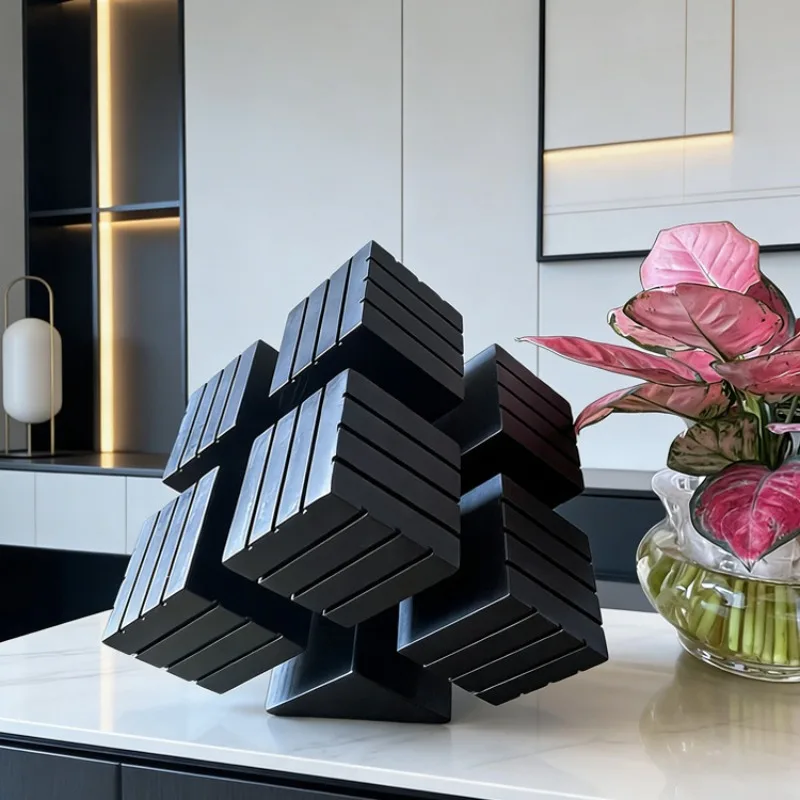 Nordic style art multi-dimensional Rubik's cube three-dimensional ornament sales office living room study desktop decoration