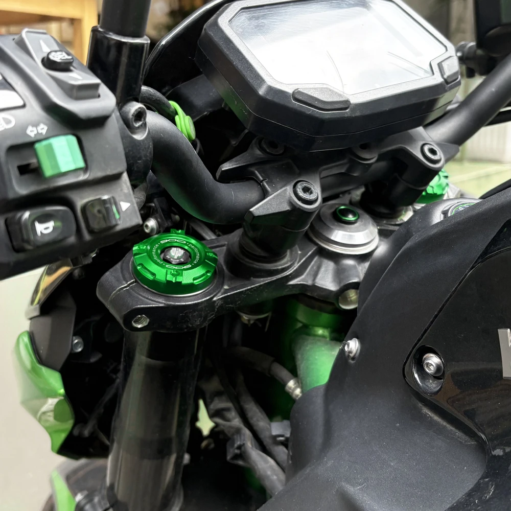 For KAWASAKI Z900 Z650 RS Z 900 RS SE 2017-2025 Motorcycle Front Shock-absorbing Cap Three-Star Column Trim Cover Accessories