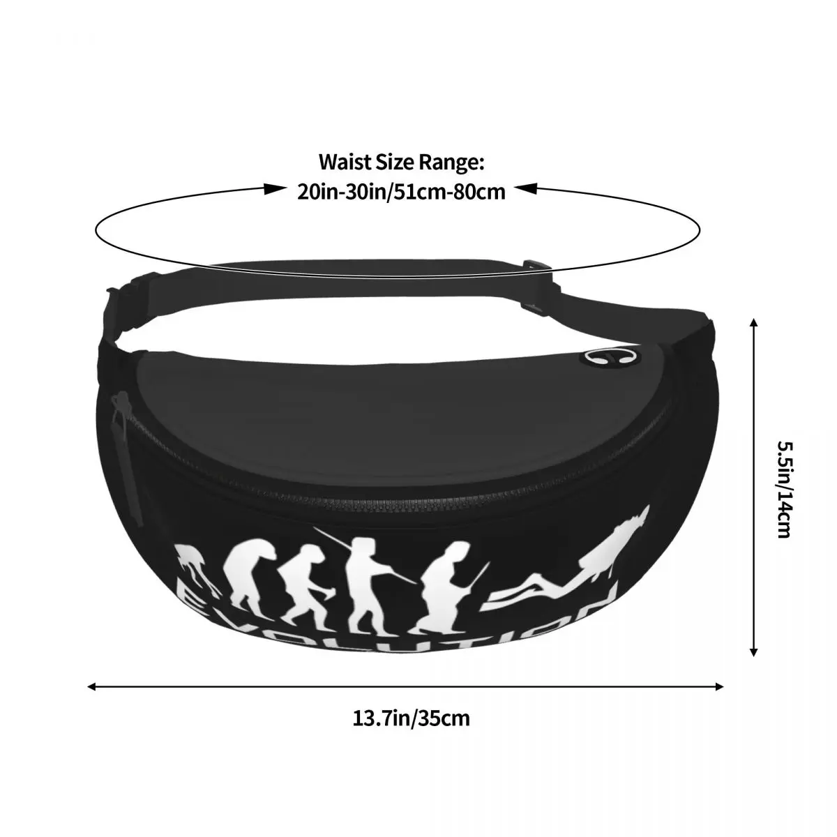 Entwicklung der Tauch-Gürtel tasche für lustige Unterwasser-Taucher-Geschenk-Umhängetasche Reise-Wandertelefon-Geld tasche