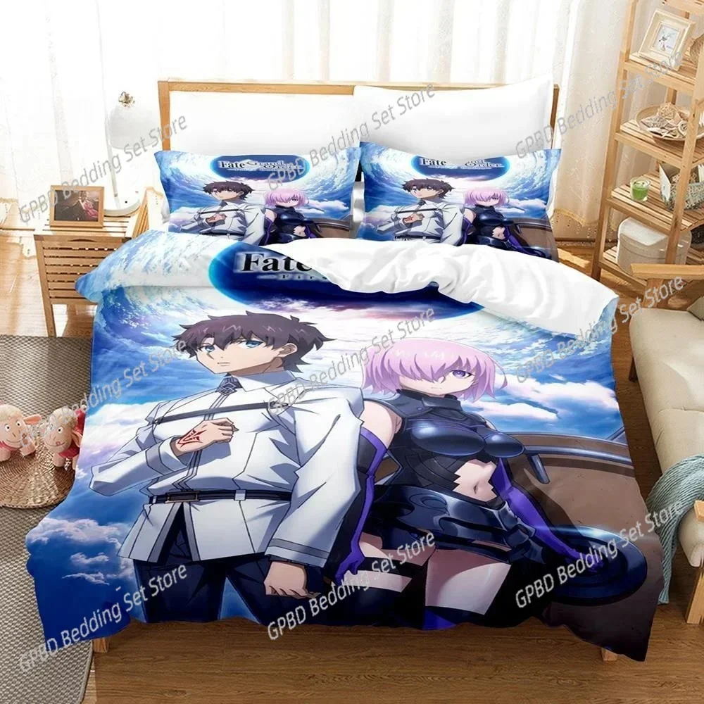 

3D Print Anime Fate Grand Order Bedding Set Bedroom Soft Modern Bedspreads Comefortable Duvet Cover Quilt Cover And Pillowcase