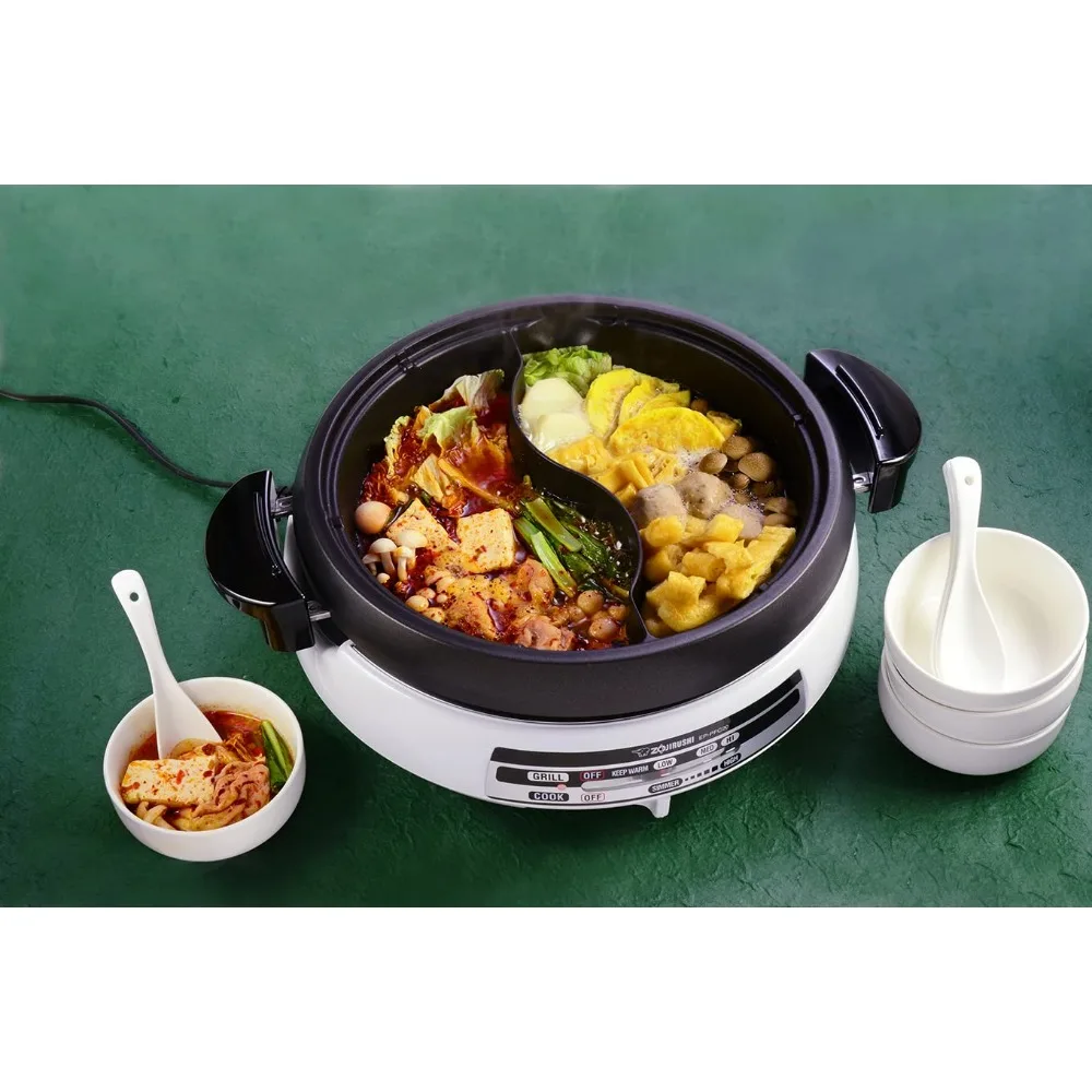 2024 New Electric Skillet for Yin Yang Hot Pot