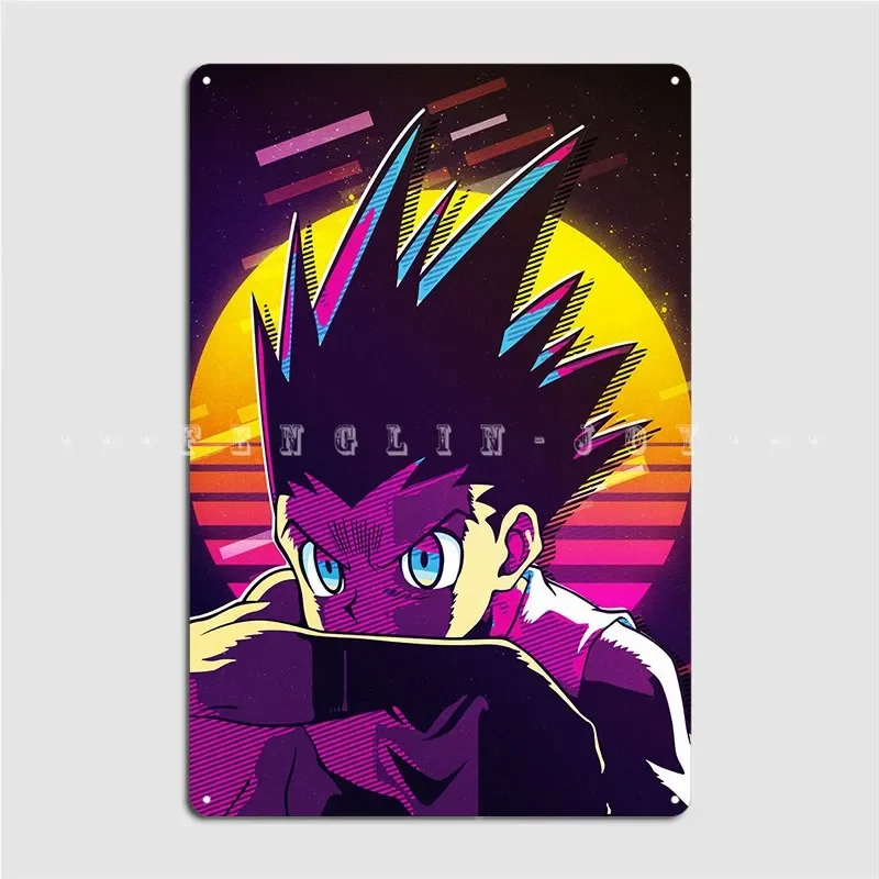 Gon Metal Plaque Po…
