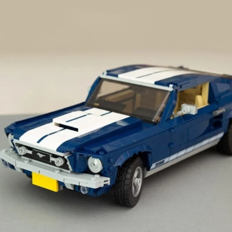 New 21047 Ford Mustangs Sports Racing Car Model Compatible With 10265 Building Blocks Bricks DIY Toys For Boys Gifts