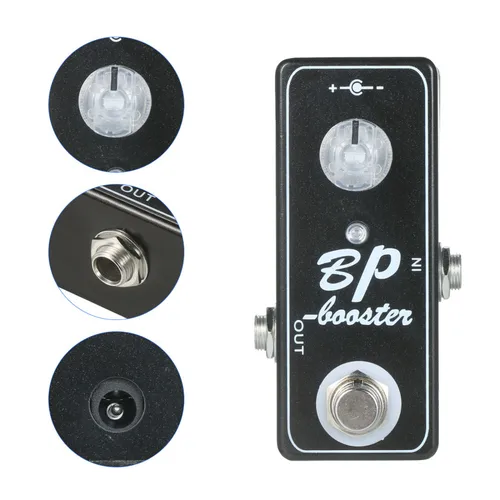 Imagen 2 del producto MOSKY Audio-pedales de guitarra BP Booster Clean Boost, tipo de efecto Bypass verdadero, conmutación para bajo de guitarra, productos electroacústicos