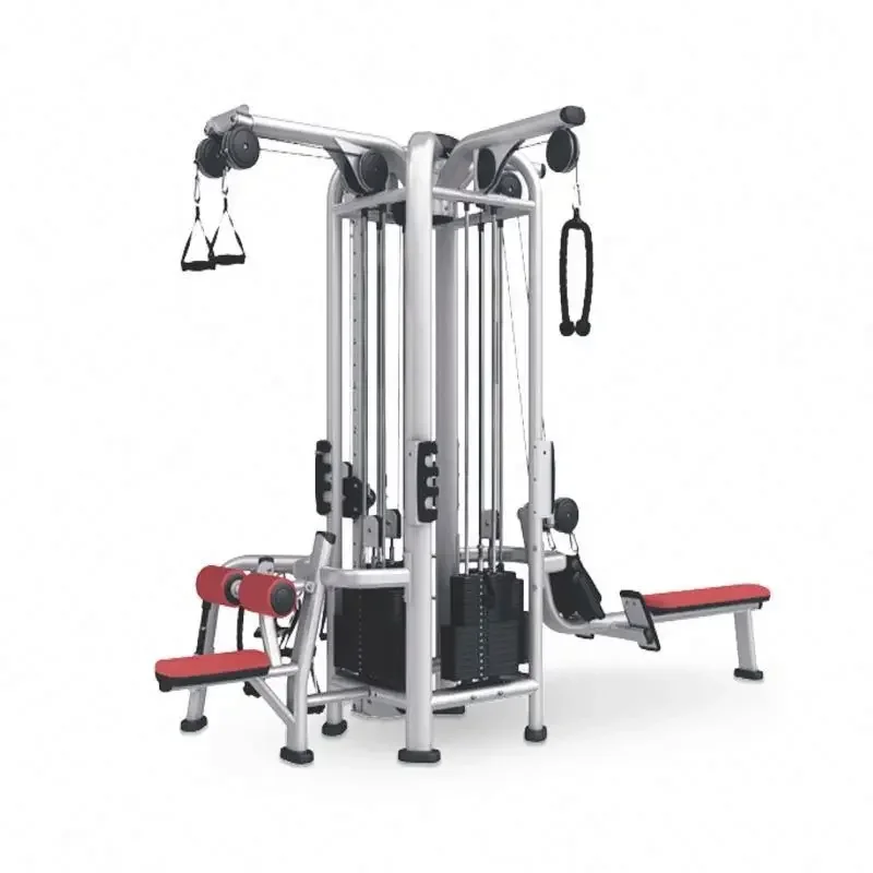 Strength training sport equipment integrated trainer gym station multi jungle 8 for body building