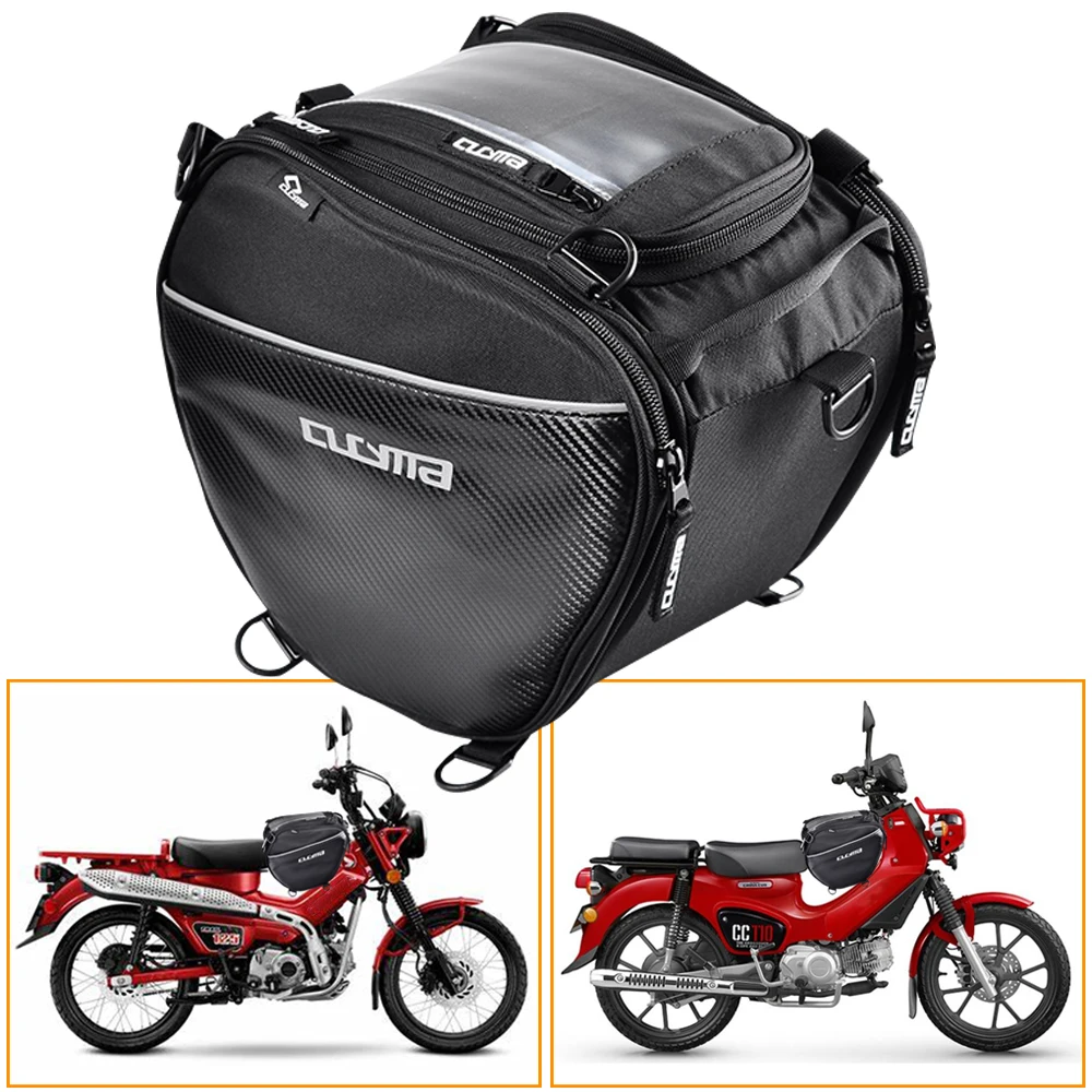 

Underbone Tunnel Tank Bag Motorcycle Travel Luggage Storage Saddle Bags for Honda CC110 Cross Cub 110 Trail 125 CT125 Hunter Cub