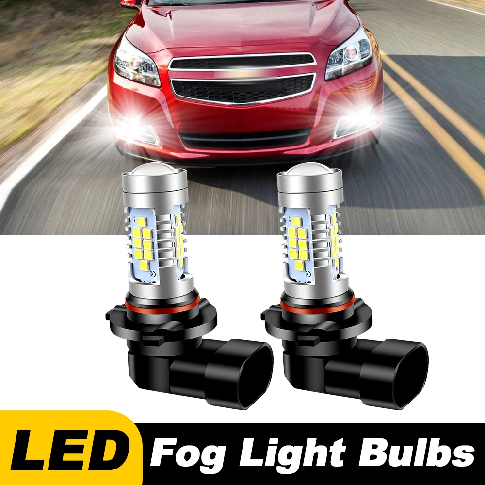 2pcs For Chevrolet Malibu 2013 2014 2015 Car LED Front Fog Light Blubs 9145 Lamp White 6000k CANbus Accessories