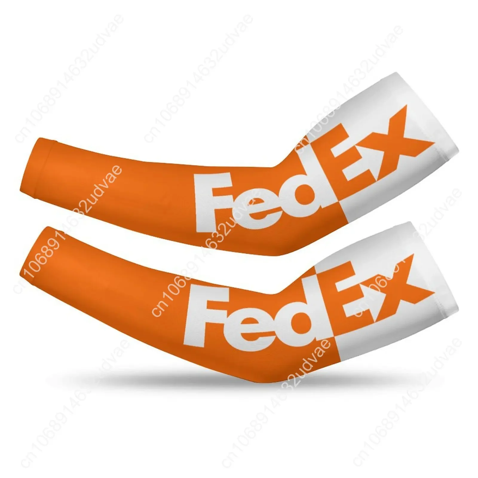 Fedex Arm Sleeves Mens Womens Sun Protection Arms Cover Express Ground American Courier Custom Made Arm Protector Cooling Sleeve