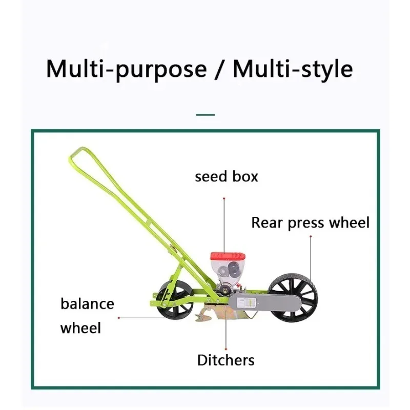 

Economical Manual Vegetable Seeder – Hand Planter for Carrot/Coriander/Cabbage/Spinach