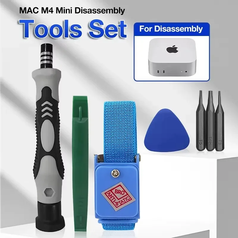 Профессиональный набор инструментов для разборки MAC Mini M4, многофункциональный набор монтировки для SSD DIY замены и ремонта
