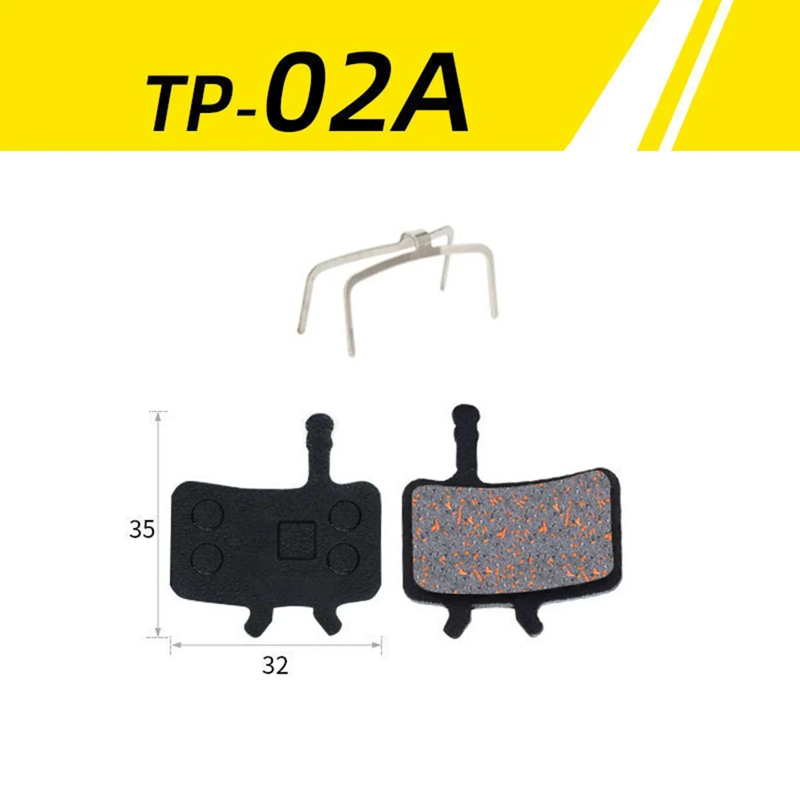 2pc Disc Brake Pads MTB Mountain Bicycle Copper Fiber For M446 355 395 BB5 Parts TP-01B TP-01D TP-01E TP-01F TP-02A TP-02B