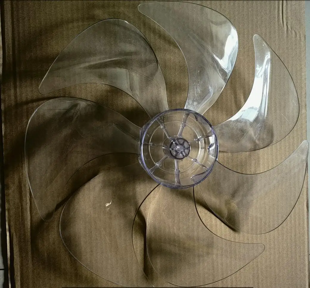 SAD35EC/SAD35ED Electric Fan Parts 35cm diameter 7-blade Transparent Fan Blade for 14 inches stand fan