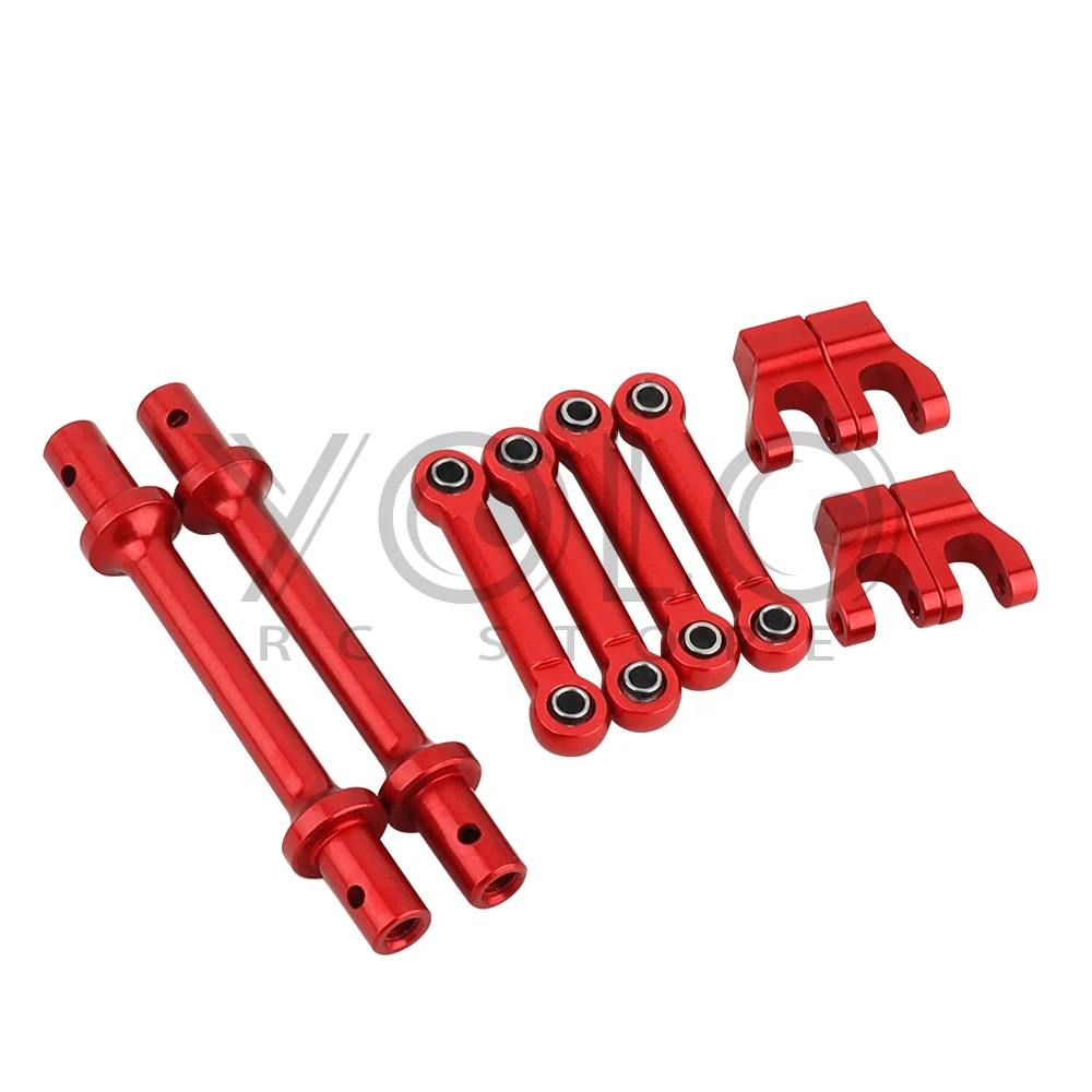 Ensemble de barres anti-inclinaison avant et arrière en alliage d'aluminium, pièces de mise à niveau tout en métal pour voiture Monster Truck Losi Mini Lstuff, 1/18 RC, le plus récent