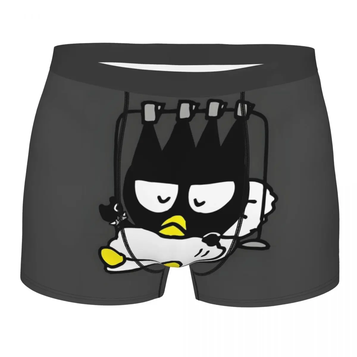 

Custom BADBADTZ-MARU Anime Underwear Men Printed Boxer Briefs Shorts Panties Breathable Underpants