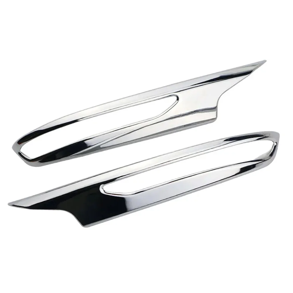 For Renault Koleos Samsung QM6 2016 - 2020 ABS Chrome 2Pcs/set Car Side Rearview Mirror Strip Cover Trim Auto Accessories