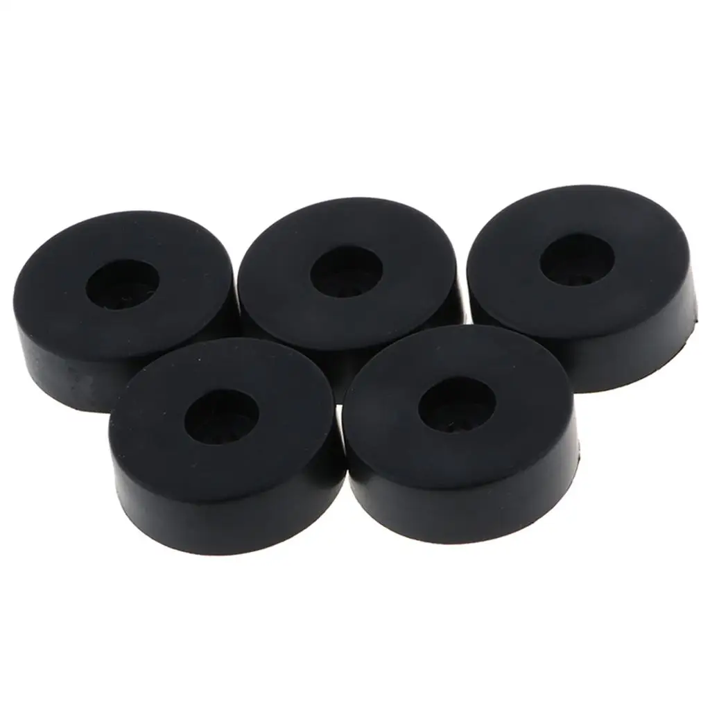 Amplifier Rubber Cabinet Feet Non Slip Round Speaker Isolation Pad Durable Washer Set for Furniture Repair