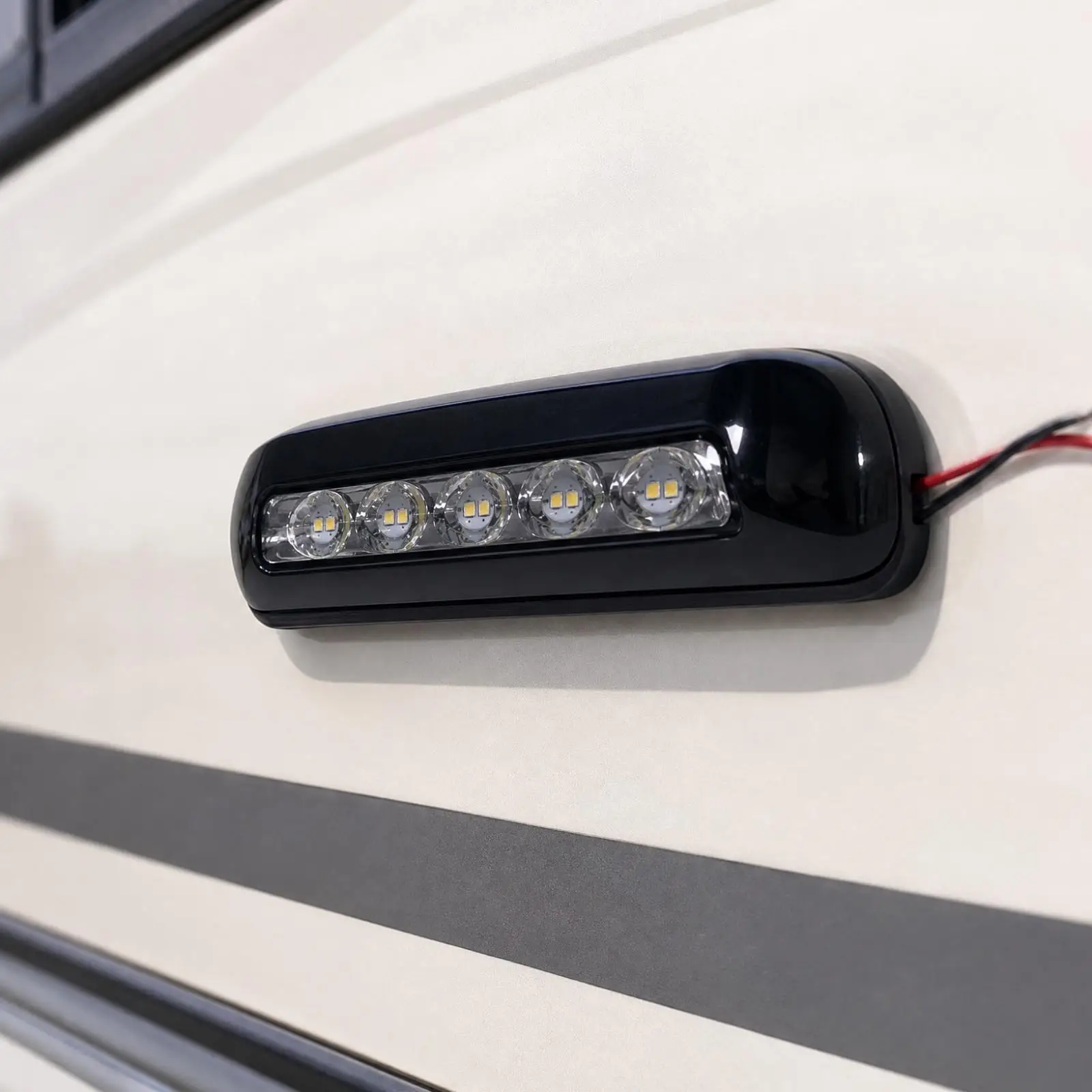 LED Outdoor Porch Light Rectangle Exterior Wall Sconce Waterproof for RV Camper Boat Porch Patio Yard Entry