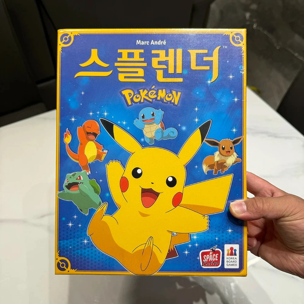 Juego de mesa de Pokémon edición Splendor Duel para niños y adultos, divertido juego familiar, entretenimiento nocturno, juego de fiesta, colección familiar