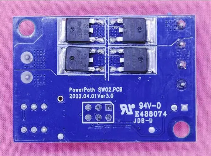 Dual DC power switching module Ideal diode DC 6-34V input 15A multi power redundant power supply