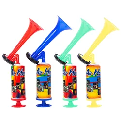 Handheld Air Horn with Loud Voice Football Stadium Horn Mini Handpush Pump Air Horn for Boating Sports Events Birthday Parties