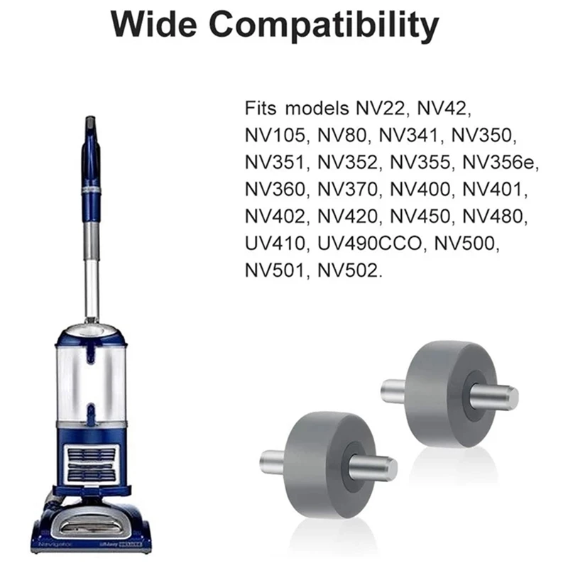 シャークバキュームクリーナーの交換用フロントホイール,5セット,nv350,nv51,nv352,nv355,nv356e,nv500,nv501,nv502など。