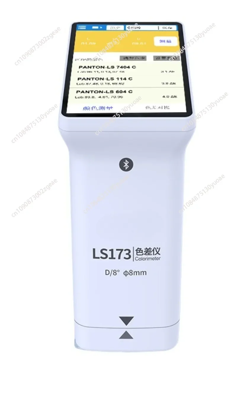 Portable multi-function colorimetric D / 8 touch color analyzer, automotive paint metalworking stone ink, LS173