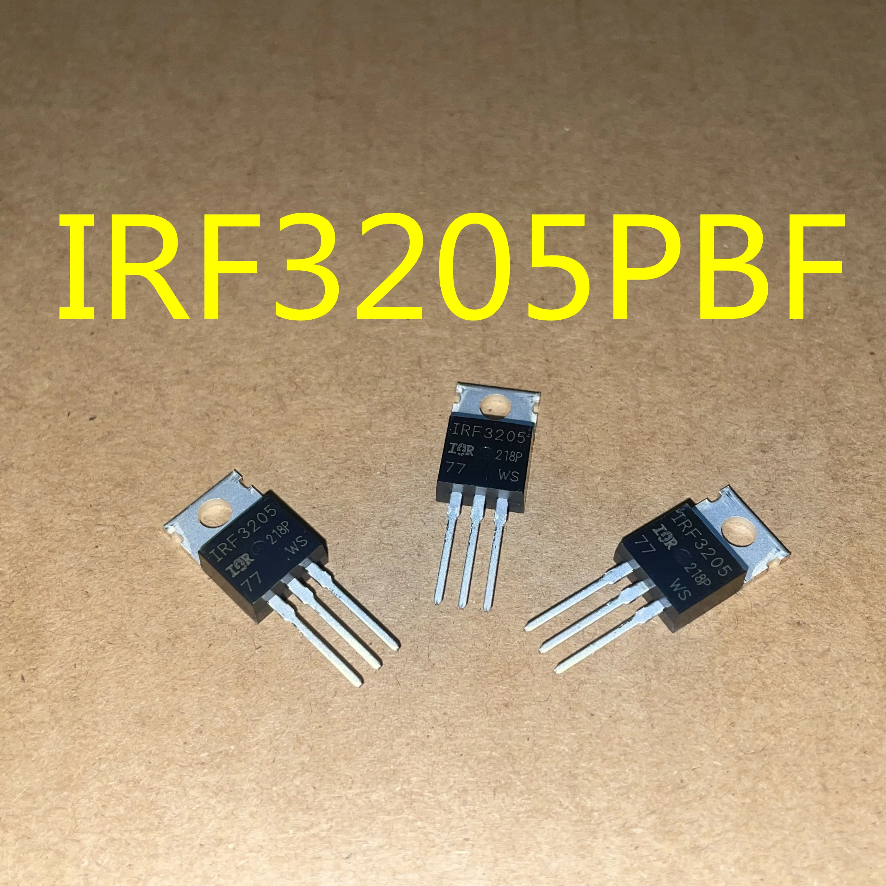 Qixinruite 10PCS/LOT 100% new imported original IRF3205=IRF3205PBF TO-220 Inverters such as 55V 110A 200W