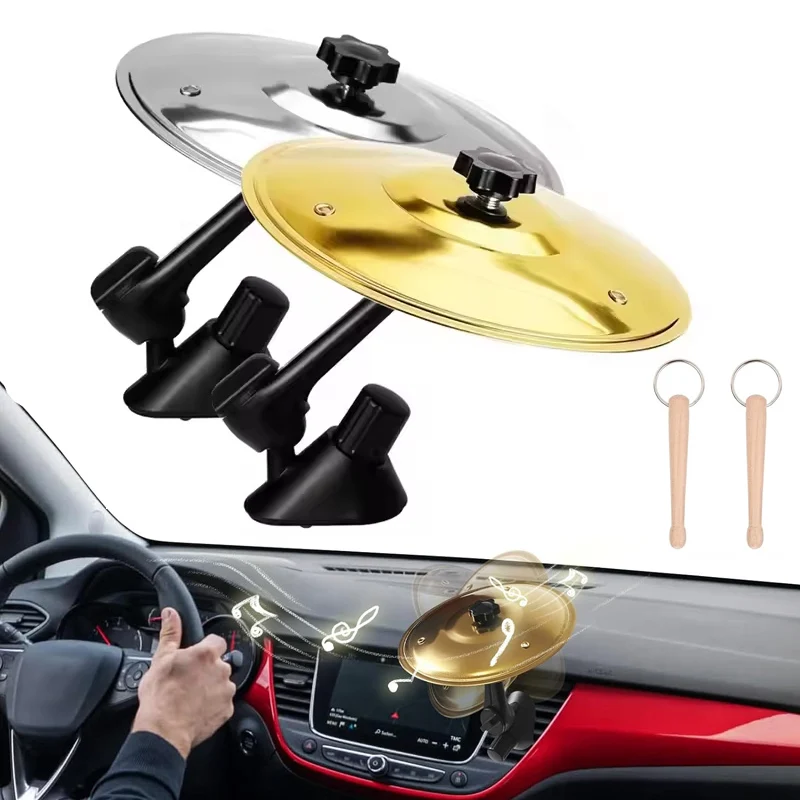 

Car Cymbal Car Cymbal Air Vent Mini Symbol Drum Crash Cymbal For Car Vent Christmas Gifts Suitable For BMW All Types Of Vehicles