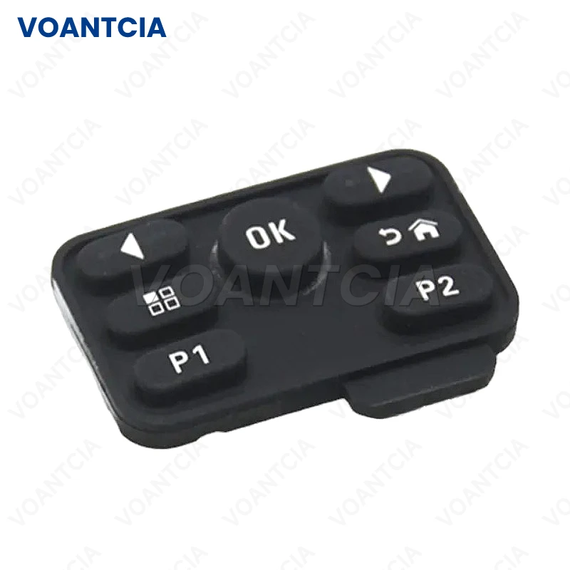 10pcs Digital Number Keypad Button Rubber Keyboard for Motorola Radio XiR P6620i DEP570e XPR3500e Walkie Talkies Accessories