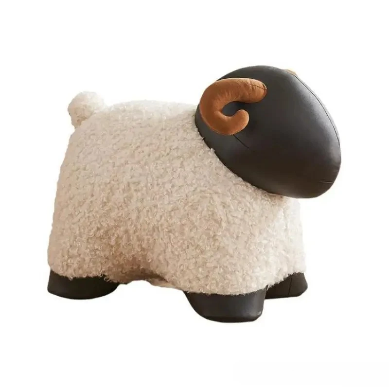 Animal Stool, Sheep Animal Stool, Cartoon Chair, Footstool, Adult Low Stool