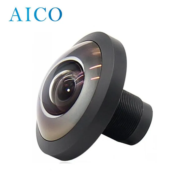 4.5mm Image Circle 1.3mm 16mp F2.3 FOV 230 Degree Deg 5k M12 S Mount Smt Fisheye Cctv Board Camera Lens For 1/2.3