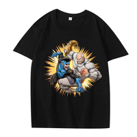 Invincible vs Conquest T Shirt men women Oversized 100% Cotton Hot sale short sleeve Summer streetwear top Unisex plus size tops