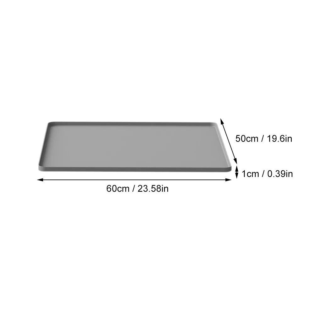 

Silicone Washer Top Cover Dryer Top Protector Mat for Washing Machine Anti-Slip Pad Home Laundry Room Protection