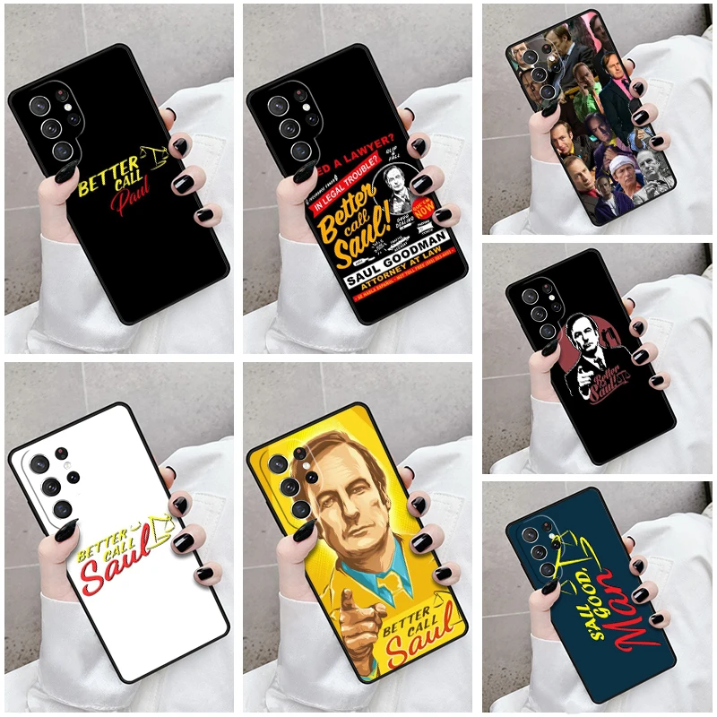 Phone Case For Samsung Galaxy S24 S23 S21fe S22 Ultra Plus Note 10 20 S8 S9 S10 Cover Saul Goodman Cadillac Coupe