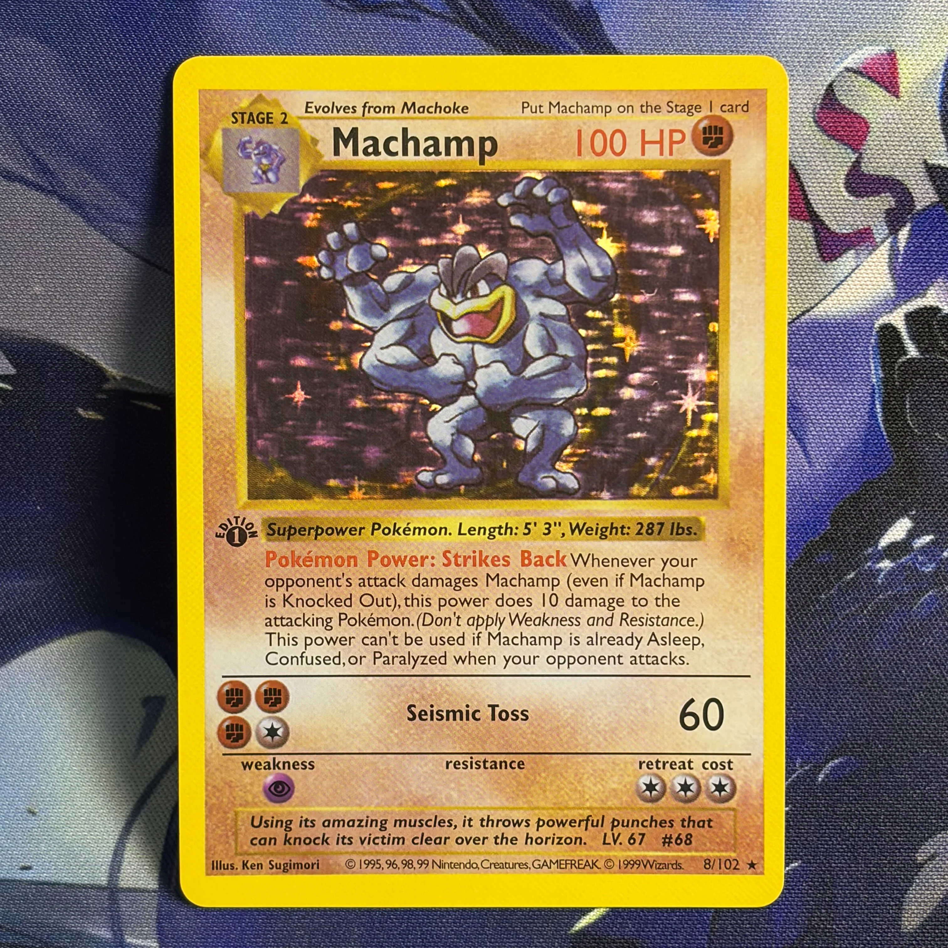 PROXY 16 Stuks PKM Kaart Basisset-1 Zeldzame Verzamelkaarten Alakazam/Gyarados/Venusaur/Charizard Ptcg Hobby Display Speelgoed en Cadeaus
