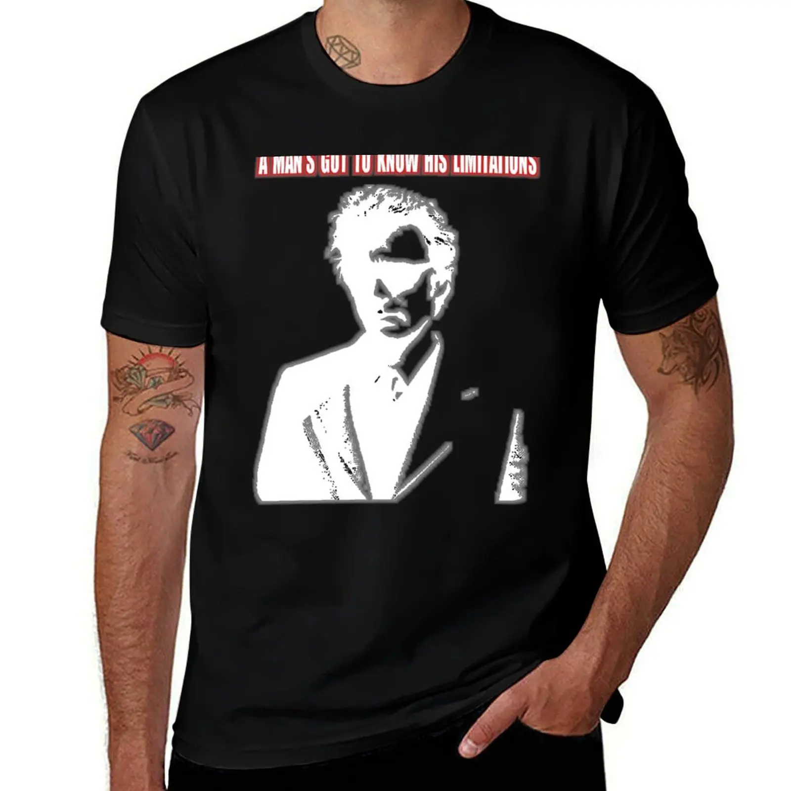 

Dirty Harry - A Man's Got To Know His Limitations футболка мужская однотонная хлопковая футболка мужские графические футболки для мужчин футболка