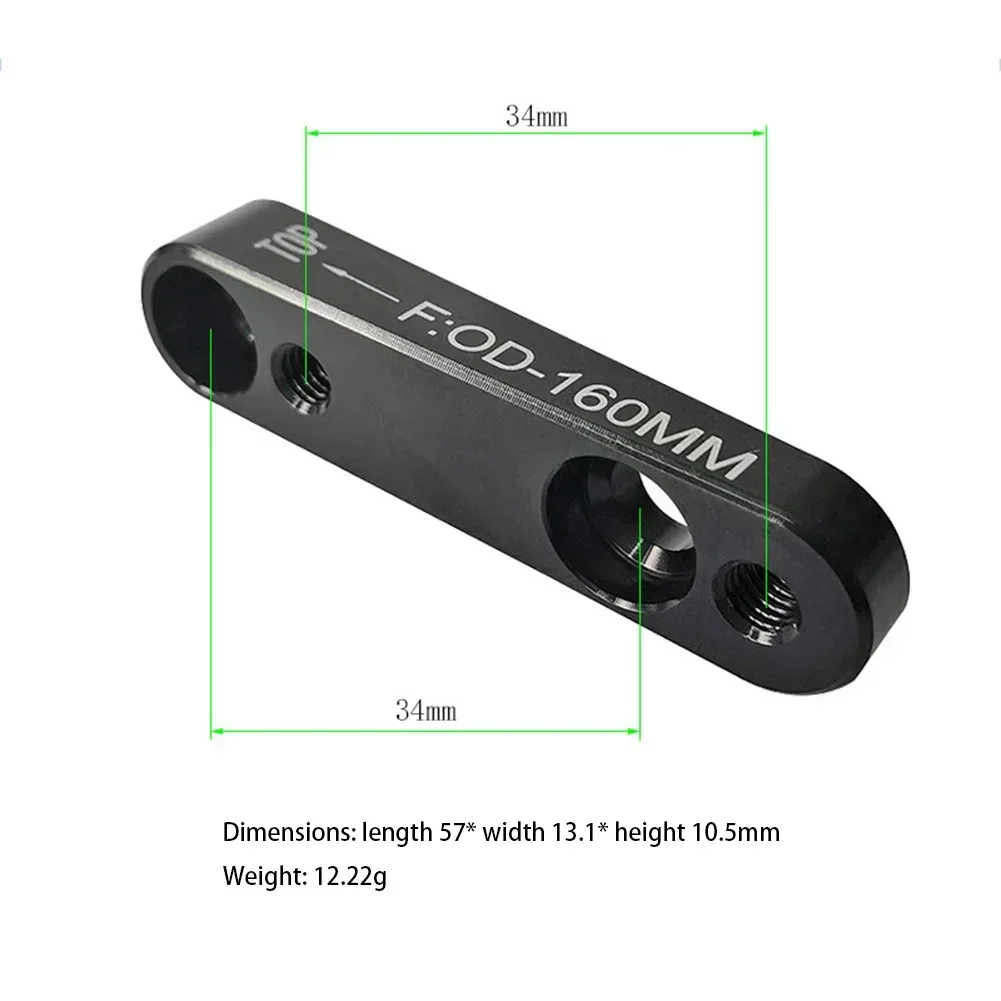 1pc Bicycle Flat Mount Disc Brake Adapter 140/160mm FM Calliper For-SHIMANO Aluminum Alloy Cycling Accessories Parts - view 3