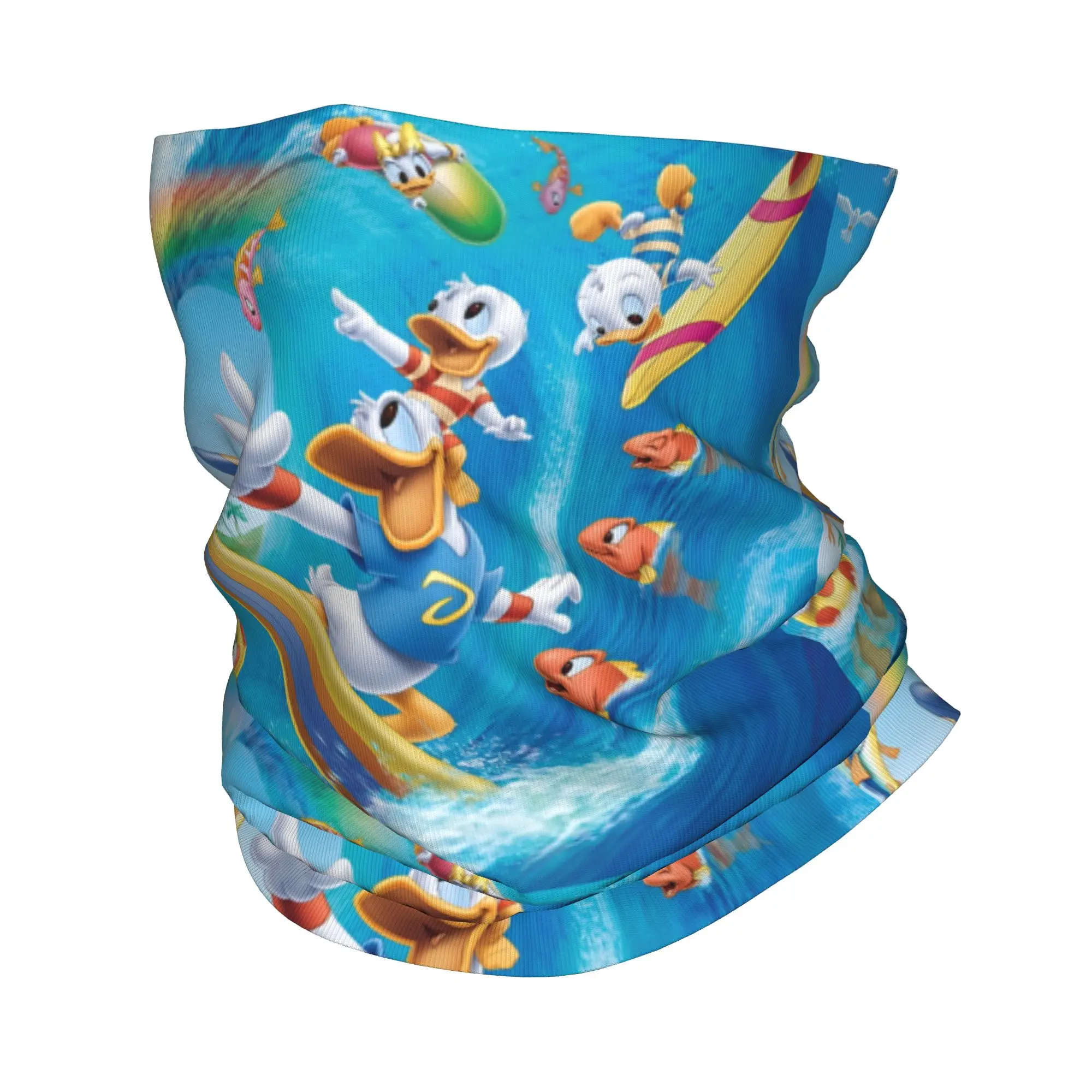 

Зимний ветрозащитный шарф-бандана с принтом Дональда Дака в стиле аниме/манга для мужчин, для походов, защита лица и шеи, головной убор