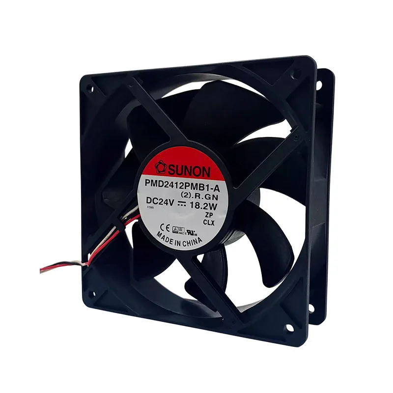 جديد الأصلي PMD2412PMB1-A 24V 18.2w 12038 120*120*38 مللي متر 12 سنتيمتر مروحة التبريد المبرد
