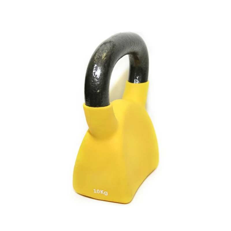 Hot Selling Plastic Dip Kettlebell Home Use Fitness Equipment Kg Kettle Bell Set For Women