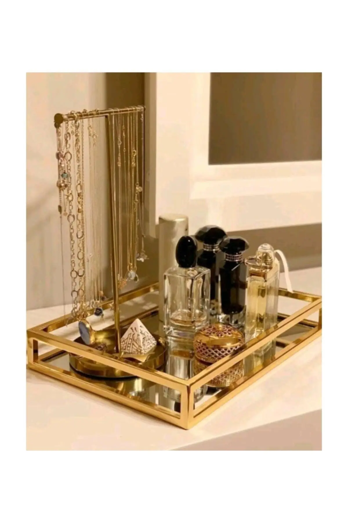 

DOLBOVI luxury Metal Gold mirrored tray, decorative Mirrored tray, large Metal Metal tray tray поднос plateau luxury