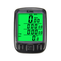 SunDing Waterproof Bicycle Wired Computer MTB Backlight Odometer Speedometer