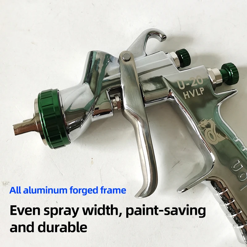 TAIWAN Avalon U20 Spray Gun 1.3 Caliber HVLP Low -Voltage Spray Paint Slum Flower Nozzle is Equipped with 600ml Plastic POT